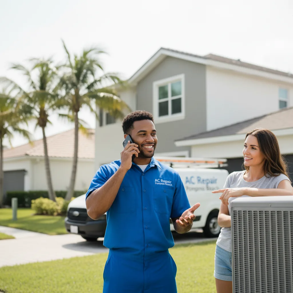 AC Repair Pompano Beach customer support in Pierce